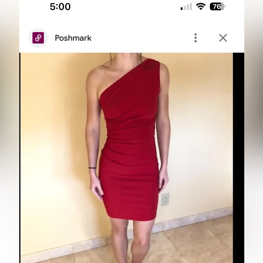 Red dress